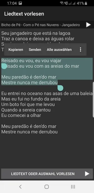 Forro Lyrics